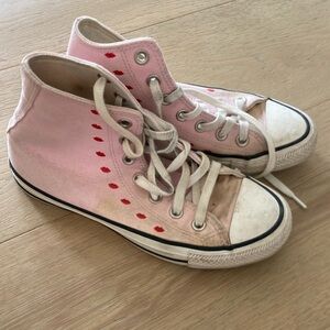Converse Chuck Taylor High Pink Valentines Day “Crafted With Love” Women 6